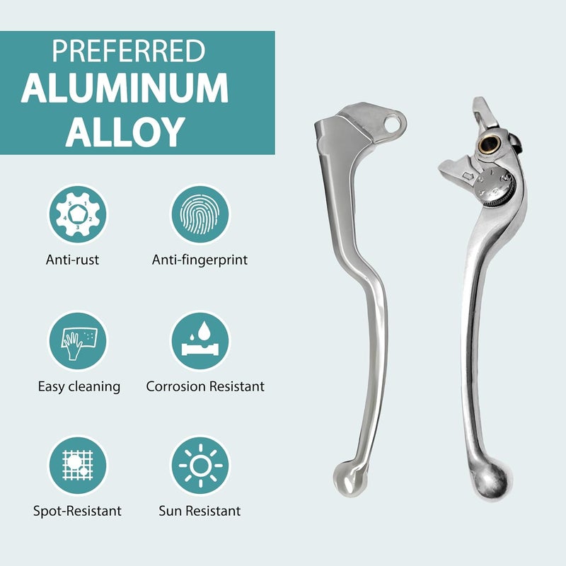 LE LEFOSSI Premium Aluminum Motorcycle Brake & Clutch Lever for Suzuki GSXR Series - Image 2
