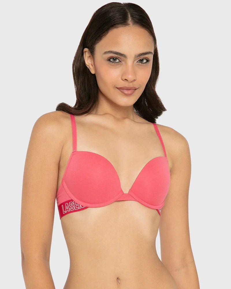 لا سينزا La Senza Push Up Wired Cotton Bra