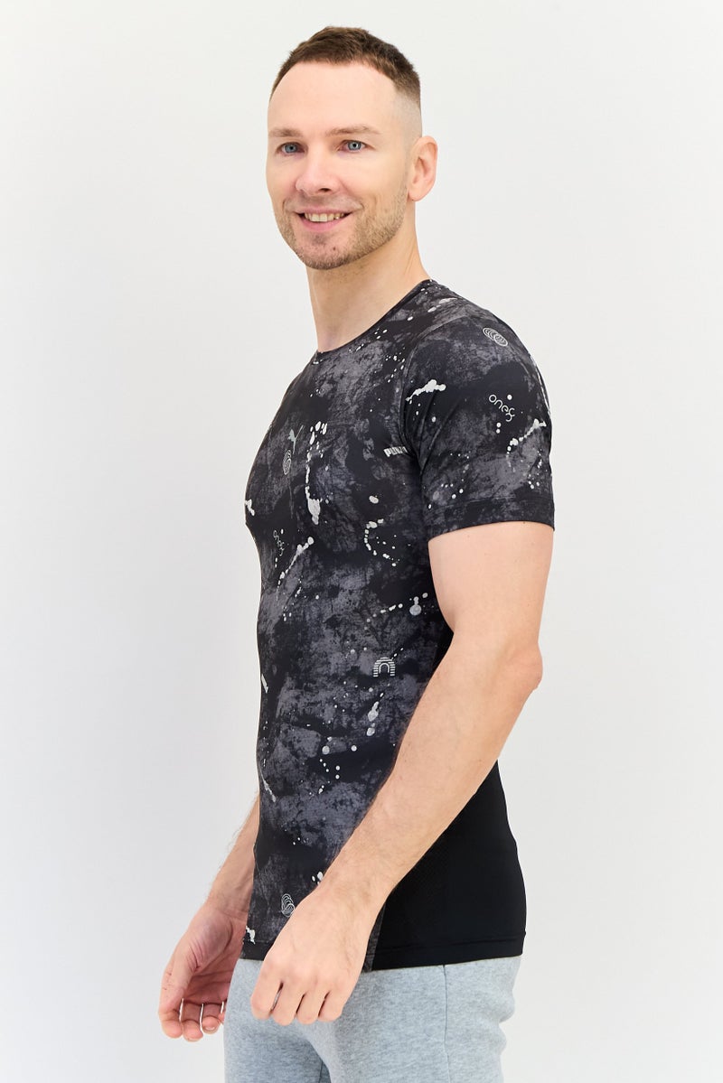 PUMA Men Sportswear Fit Short Sleeves Training T-shirt Multicolor - Image 3