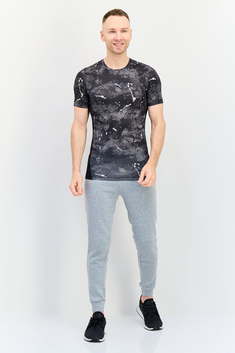 PUMA Men Sportswear Fit Short Sleeves Training T-shirt Multicolor - Image 4