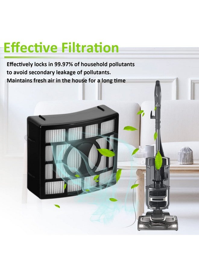 Laukowind Vacuum Replacement Filter for Shark Navigator Zero-M Lift-Away Speed Upright Vacuum ZU560, ZU560C, ZU561, ZU562 Including 2 Foams, 2 Felt Filters, 2 HEPA - Image 4