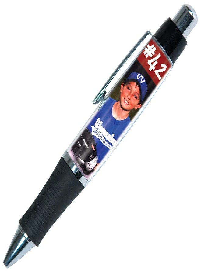 Jaymo PixPen - DIY Photo Pen - Create Your Own Personalized Pen - Insert 2.5” x 1.75” Wallet Photo or Create and Print Inserts Online - 1 Pack - Image 1