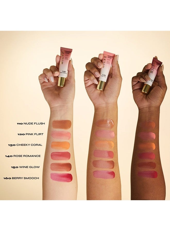 MILANI Cheek Kiss Liquid Blush Makeup - Blendable & Buildable Cheek Blush, Lightweight Liquid Blusher and Cheek Color - Image 4