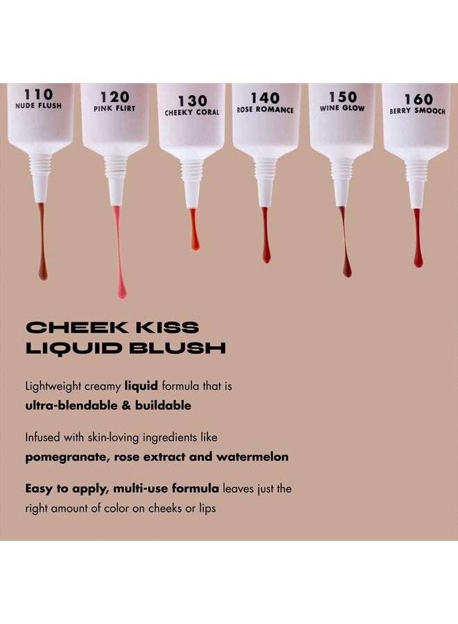 MILANI Cheek Kiss Liquid Blush Makeup - Blendable & Buildable Cheek Blush, Lightweight Liquid Blusher and Cheek Color - Image 3