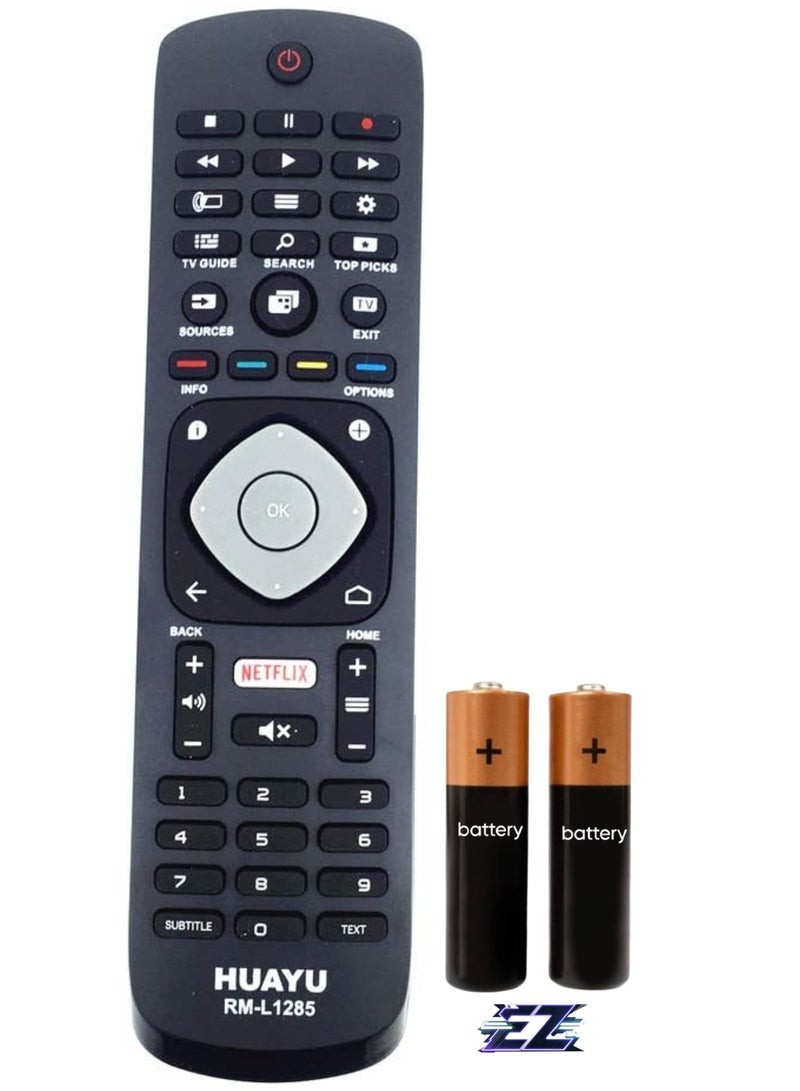 ELTRAZONE Replacement Remote Control for Philips TV 50PUS7393/12 55OLED803/12 55OLED903/12 55PUS7303/12 55PUS7363/12 55PUS7373/12 with battery - Image 1