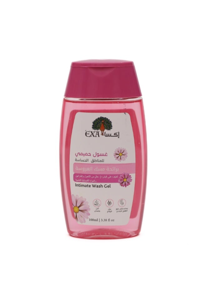 EXA Bride Musk Intimate Feminine Wash Gel Alcohol & Paraben Free - 100 ml
