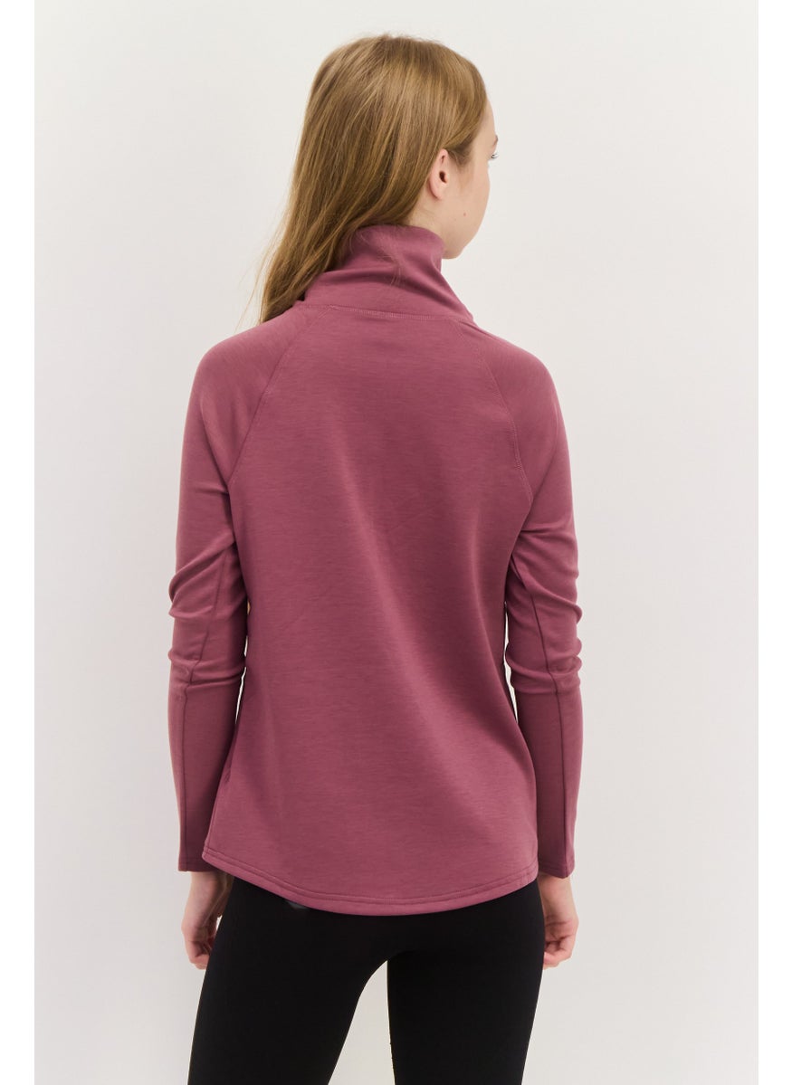 Women Sportswear Fit  Long Sleeve Outdoor Sweatshirts, Purple - pzsku/Z0A2C469C30DE215F0951Z/45/_/1737642041/4ad83a7b-753a-4030-9f6a-1103b8ad1549