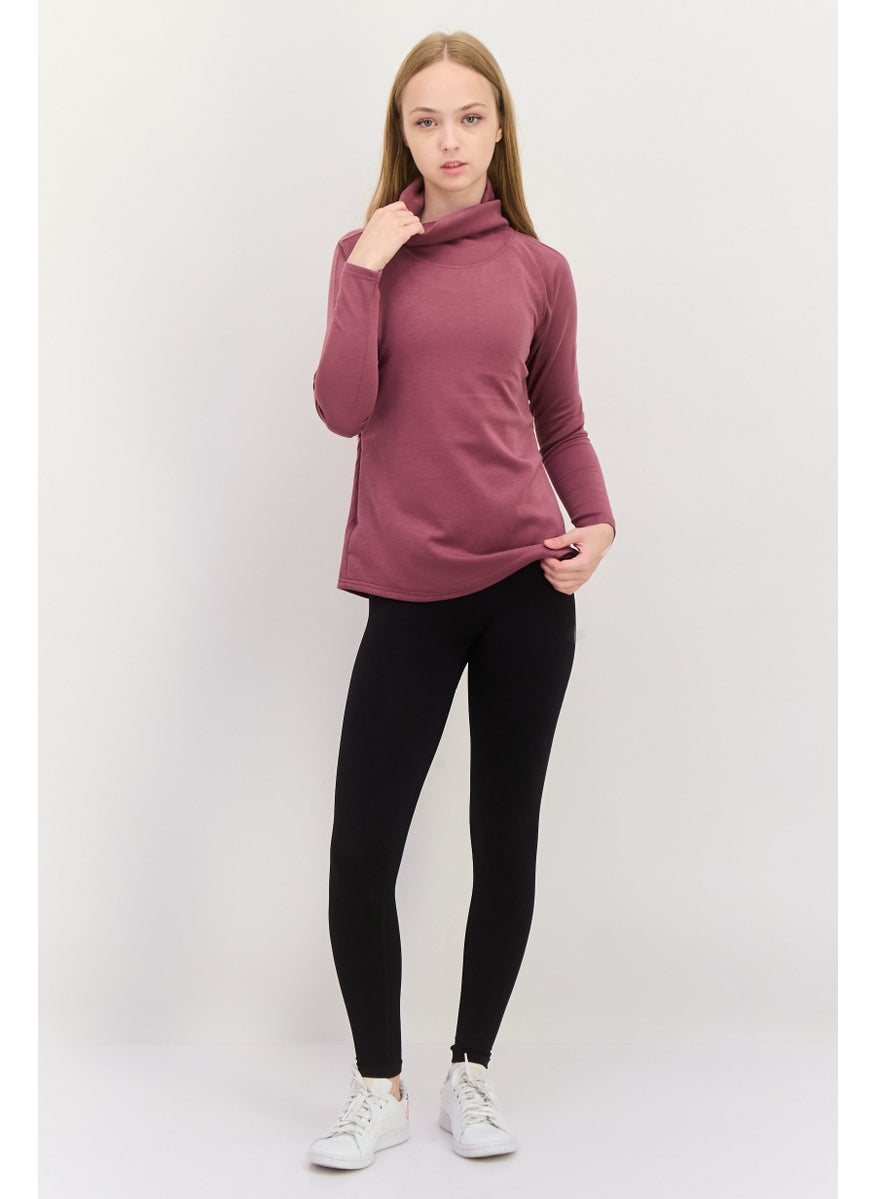 Women Sportswear Fit  Long Sleeve Outdoor Sweatshirts, Purple - pzsku/Z0A2C469C30DE215F0951Z/45/_/1737642106/eeae337e-2513-43ef-8f28-0638f2d9f412