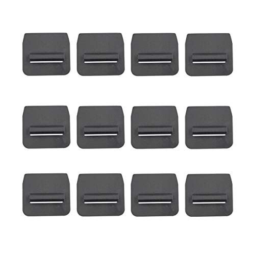 Jaronx Compatible with Tesla Sunshade Clips Sunroof Sunshade Roof Shade Insert Clips for Tesla Model 3/Y/S/X-12PCS - Image 1