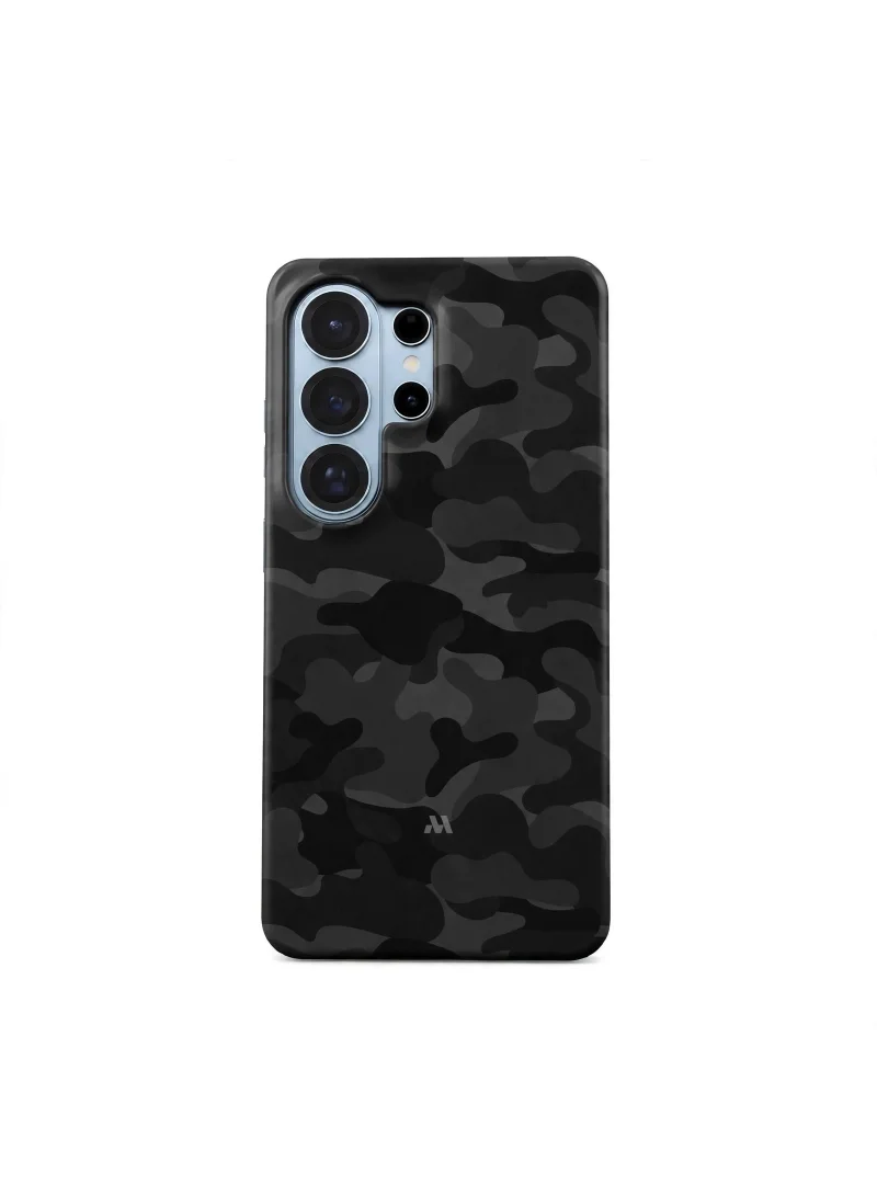 Mobcos Samsung Galaxy S26 Ultra Shadow Camo Premium Case Compatible with Hybrid Dual-Layer Hard Shell + Silicone Protection - Scratch-Resistant Shockproof Mobile Cover