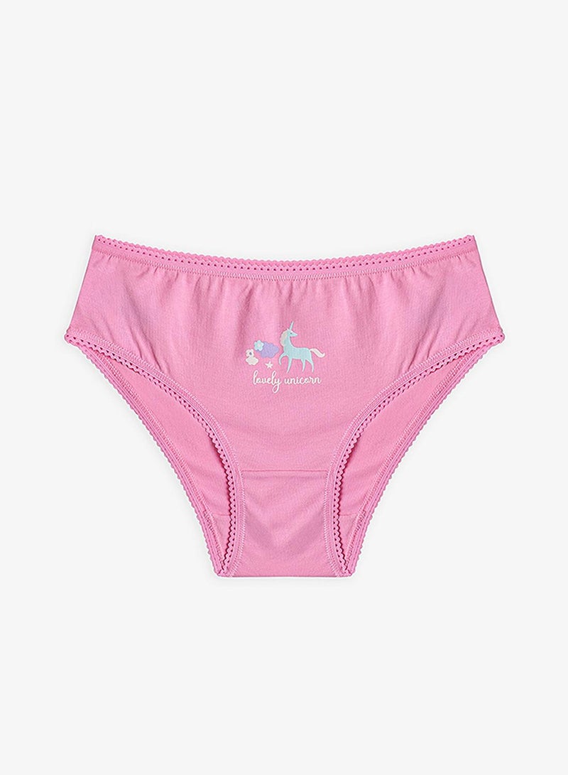 Penti Girl's Cotton Everyday Lovely 5-pack Brief - Mix - Image 3