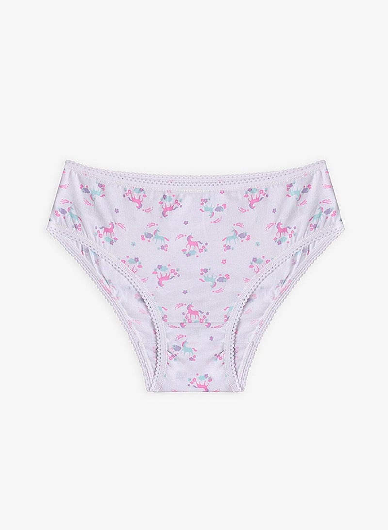 Penti Girl's Cotton Everyday Lovely 5-pack Brief - Mix - Image 2