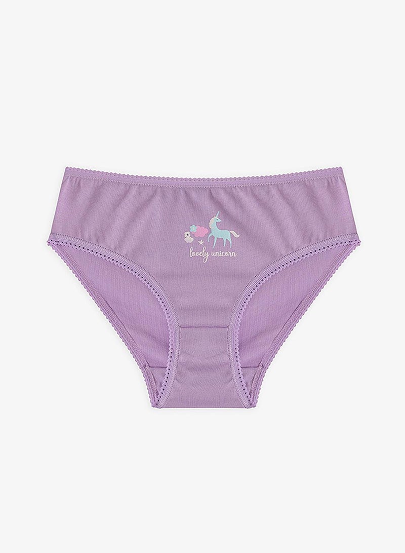 Penti Girl's Cotton Everyday Lovely 5-pack Brief - Mix - Image 5
