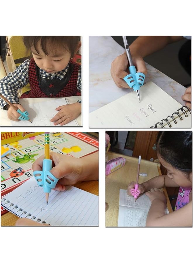 erorex - Pencils Grips Pencils Grips For Kids Handwriting Posture Correction Training Writing For Kids Toddler Preschoolers Students Children Special Needs 6Pcs - Image 1