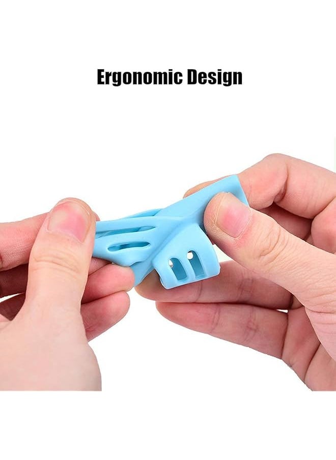 erorex - Pencils Grips Pencils Grips For Kids Handwriting Posture Correction Training Writing For Kids Toddler Preschoolers Students Children Special Needs 6Pcs - Image 1