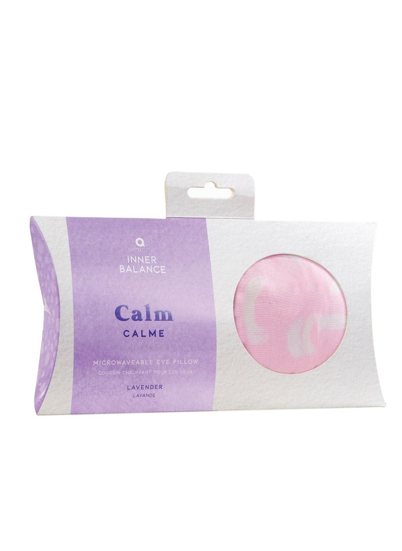 Aroma Home Calming  Eye Pillow -  Brushstroke Print - Lavender  - Image 1