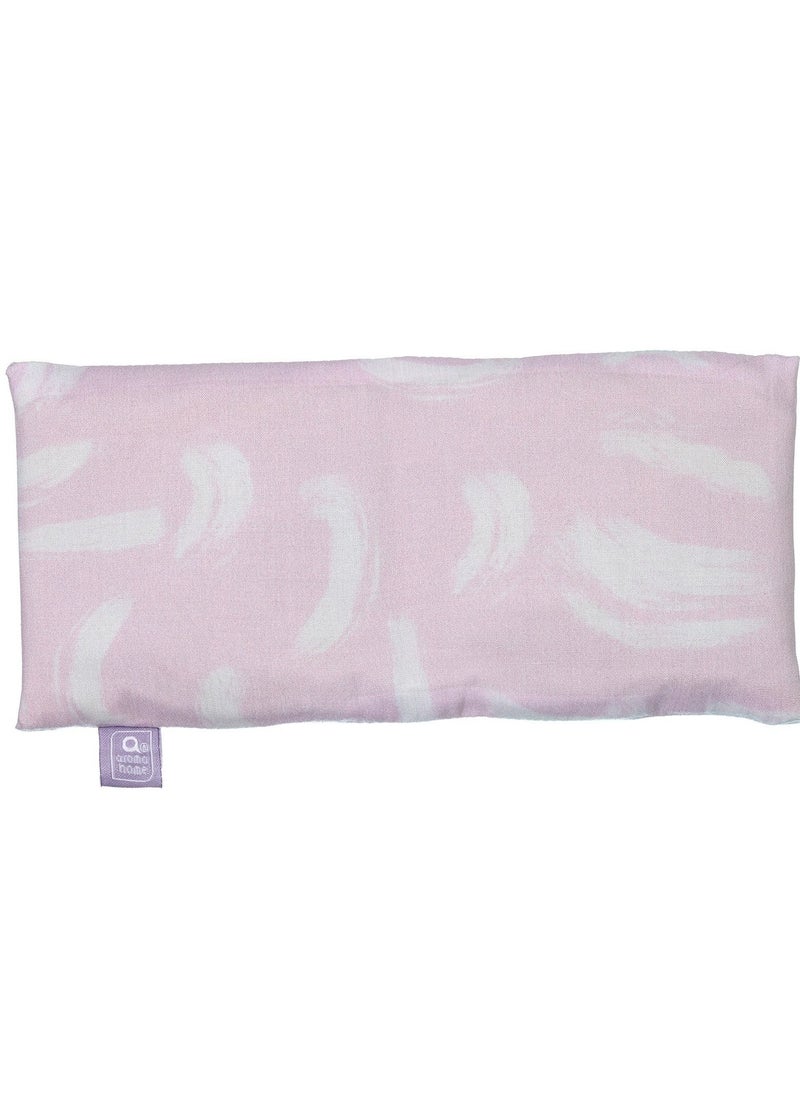 Aroma Home Calming  Eye Pillow -  Brushstroke Print - Lavender  - Image 2