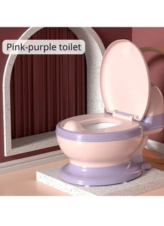 Gonice Potty Training Toilet, Realistic Potty Training Seat, Toddler Potty Chair With Soft Seat, Removable Potty Pot, Toilet Tissue Dispenser And Splash Guard, Non-Slip For Toddler& Baby& Kids  - Image 3