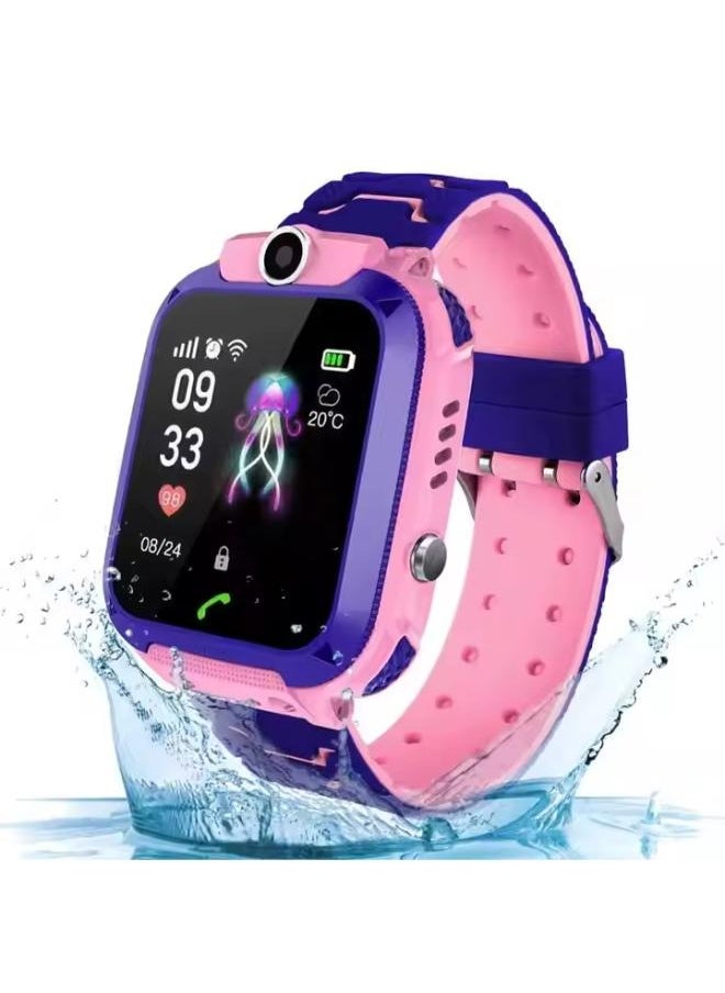 Nabi - Nabi Watch for Kids for 3-12 Year Kids, Touch Screen,Voice Chat Camera, Long Battery Life, Water Resistance Best Gift for Kids,Smart Watch for Boys & Girls(Pink) - Image 1
