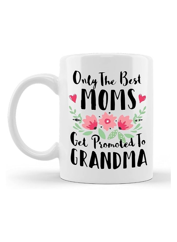 برينت شوب فور مي كوب سيراميك هدية للجدة، كوب شاي/قهوة ليوم المرأة للجدة، أفضل هدية مثالية للجدة على الإطلاق لعيد المرأة، كوب قهوة سيراميك للجدة للنساء - Image 1