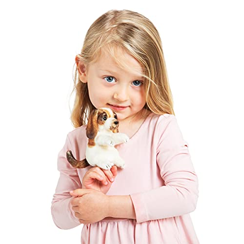 Folkmanis Mini Dog Finger Puppet - Image 5