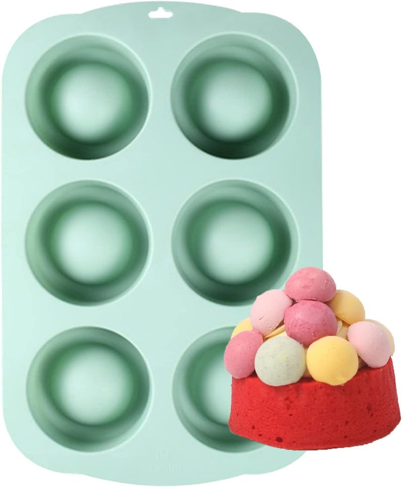 SHANIABELLE Mousse Cakes Mold Silicone Baking Sheet Pan 3D Special Shaped Double Sides usable Bakeware Dessert Moulds for Pastry Cupcake Pop Pancake Pudding Jelly Macaron Ice Cream 