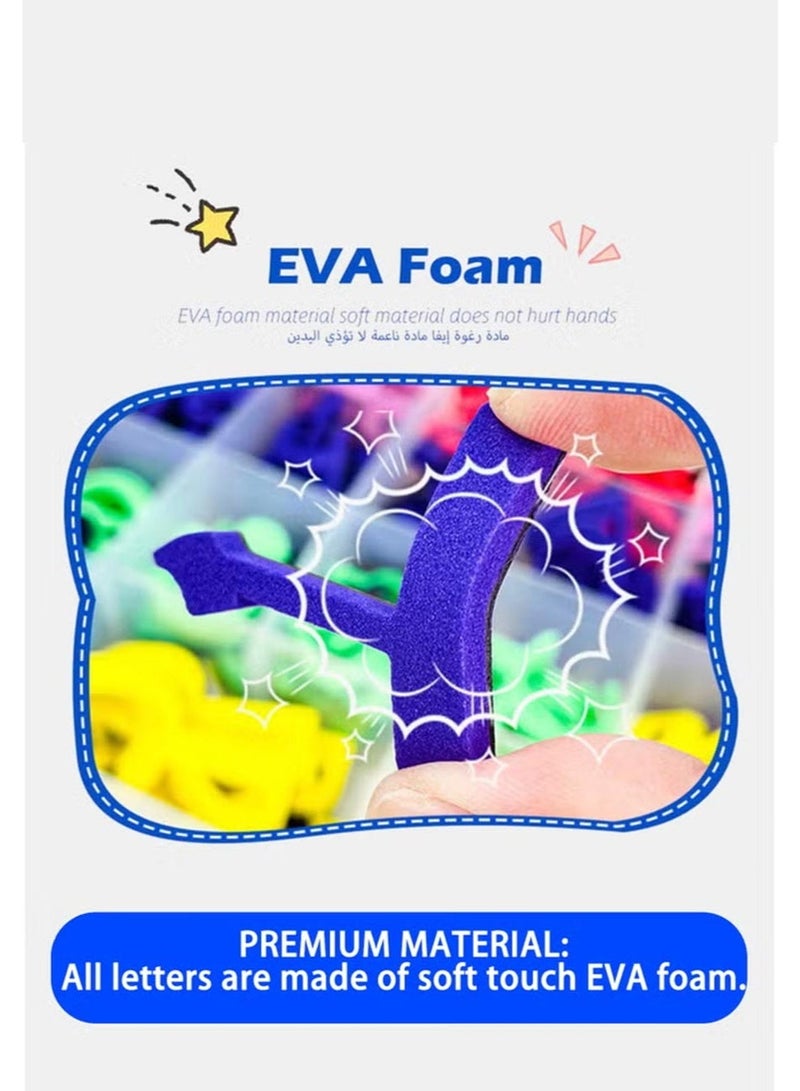 Arabic Magnetic Alphabet Letters Kit, School Alphabet and Board Pack, Alphabet Learning Game Boards for Kids Spelling and Learning Activities, Double Sided Magnets（374 Pieces ） - Image 5