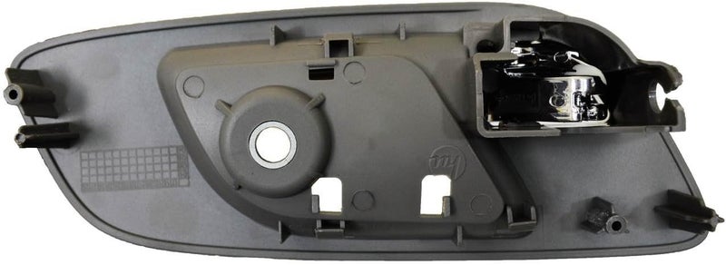 PT Auto Warehouse GM-2546MGFRK Inner Door Handle - Gray (Titanium) Housing with Chrome Lever, Passenger Side Front - Image 2