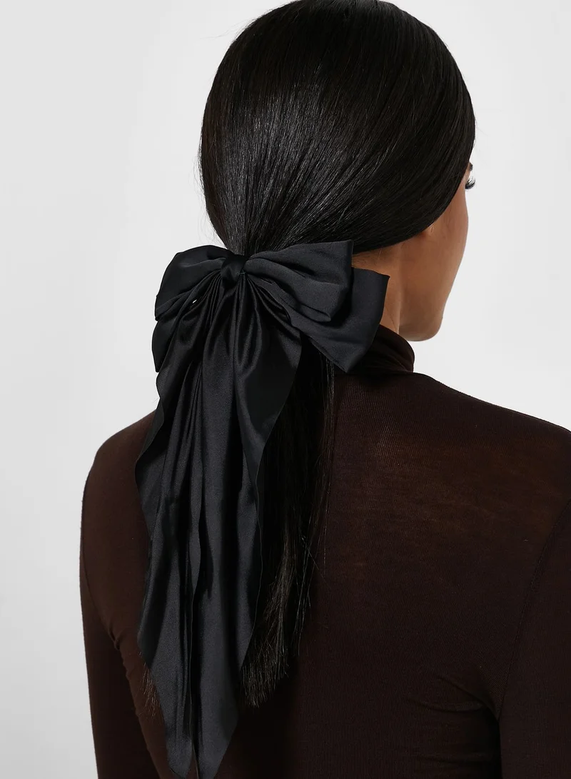 ELLA Long Bow Hair Clip