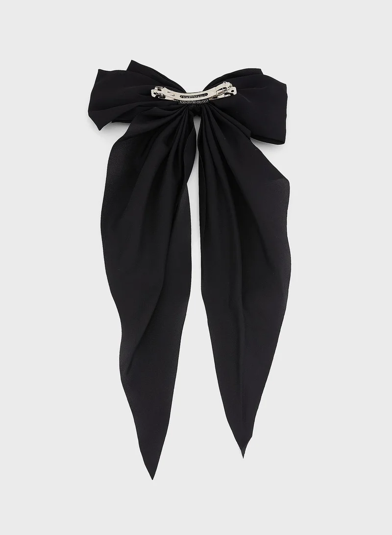 ELLA Long Bow Hair Clip