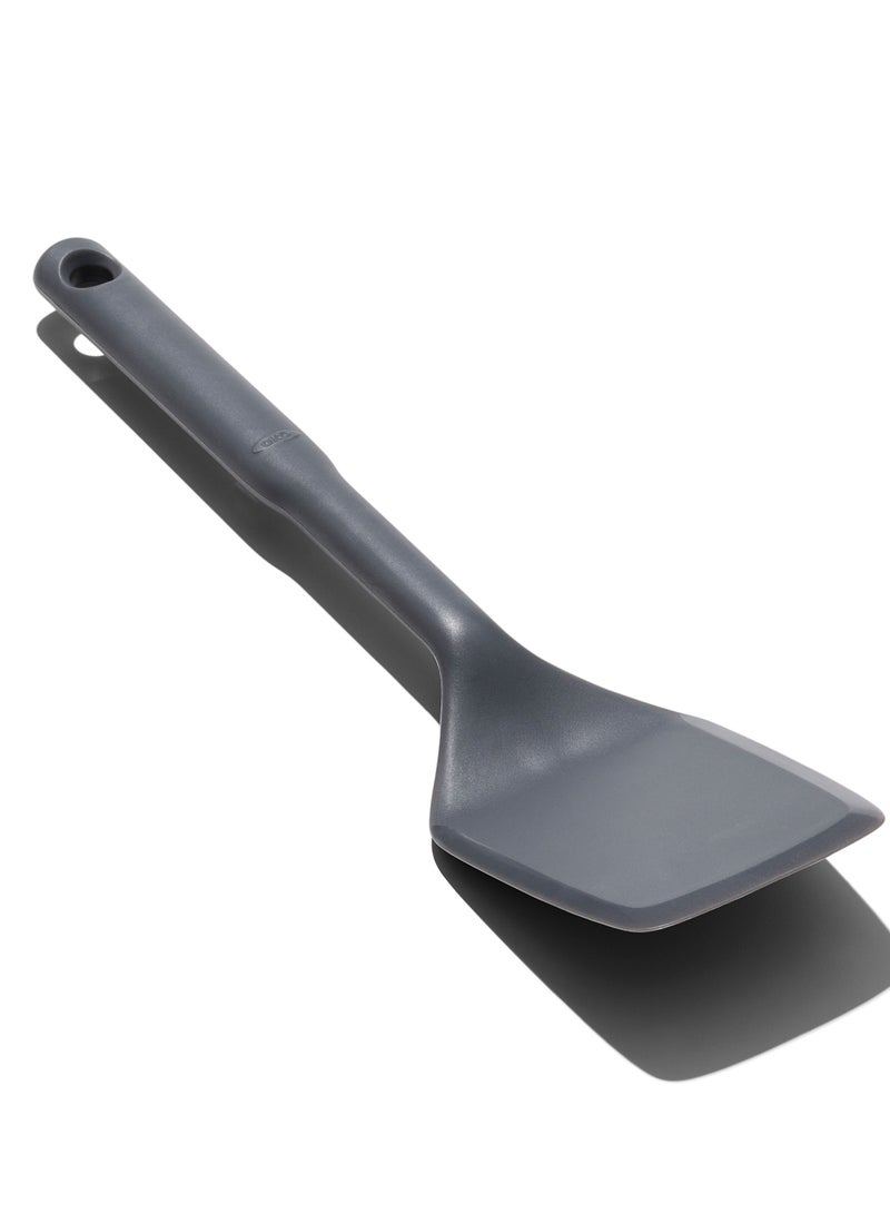 OXO Good Grips Silicone Everyday Flexible Turner, Peppercorn - Image 1