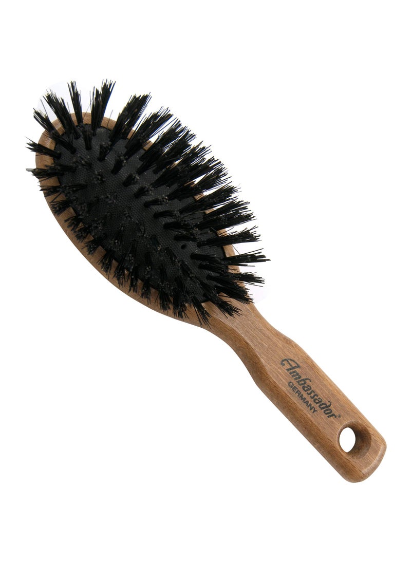 Ambassador - 5113 wood small oval hairbrush - Image 1
