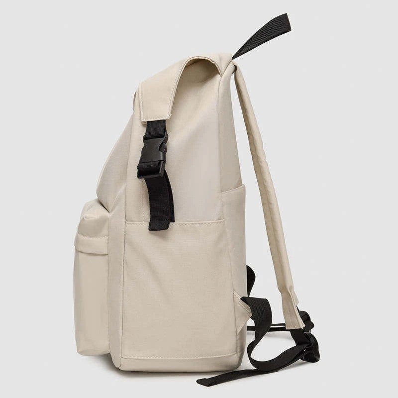 Bluejw Solid color casual student backpack, lightweight, load-reducing and multi-functional commuting backpack - Image 4