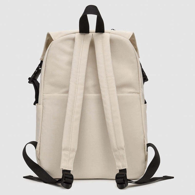 Bluejw Solid color casual student backpack, lightweight, load-reducing and multi-functional commuting backpack - Image 3
