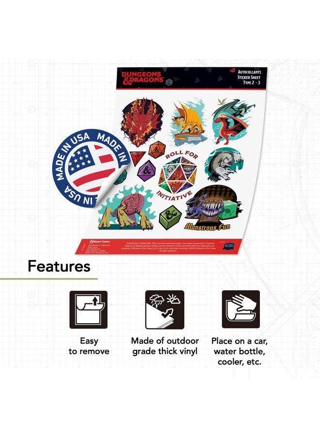 Dungeons & Dragons Stickers 13 D&D Decals Laptop Water Bottle Car Scrapbook Vinyl Decorations Birthday Favor Party Supplies (23) - pzsku/Z0A2D9975AE3EC70621FAZ/45/_/1697273298/33335c8b-2d96-4734-b9a1-14d754b36c27