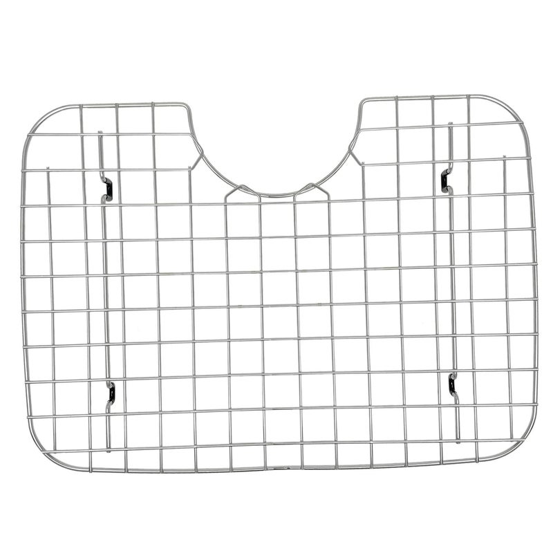 Better Houseware DShape Sink Protector Grid  Stainless Steel