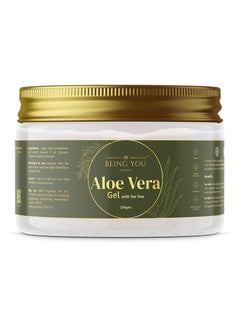 Aloe Vera Gel with Tea Tree Oil & Vitamin E for Skin, Face and Hair | Helps to Repair and Smoothens Hair | Relax and Renew your Skin and Scalp |Paraben Free & Sulphate Free - 200 Gm - pzsku/Z0A2DB4717B950E478611Z/45/_/1713853090/f8e4efa7-bf72-4864-b2c3-cba8b05afc84