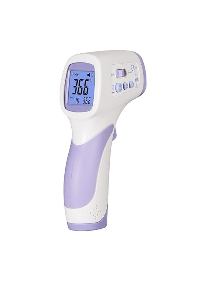 No-Touch Forehead Thermometer – Fast & Accurate Infrared Temperature Reader with LED Display & Vibration Alert for Adults and Kids - Image 1