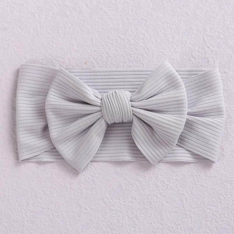 Generic European and American children's hair accessories bow headdress baby hair band handmade pit Guard Door baby headband in stock wholesale  - Image 3