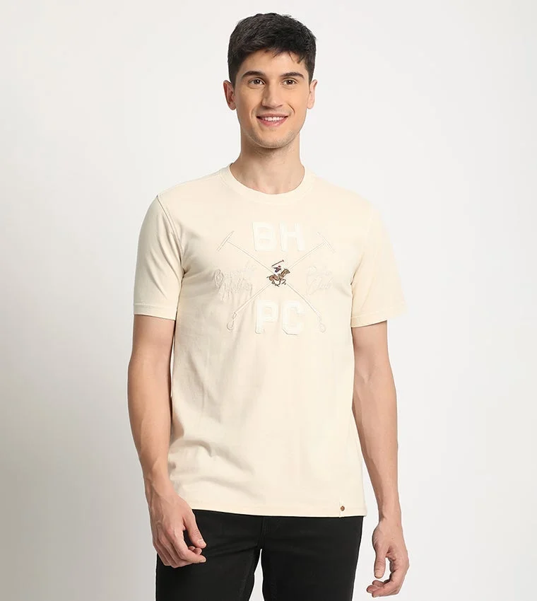 Beverly Hills Polo Club Printed Crew Neck Short Sleeves T-Shirt