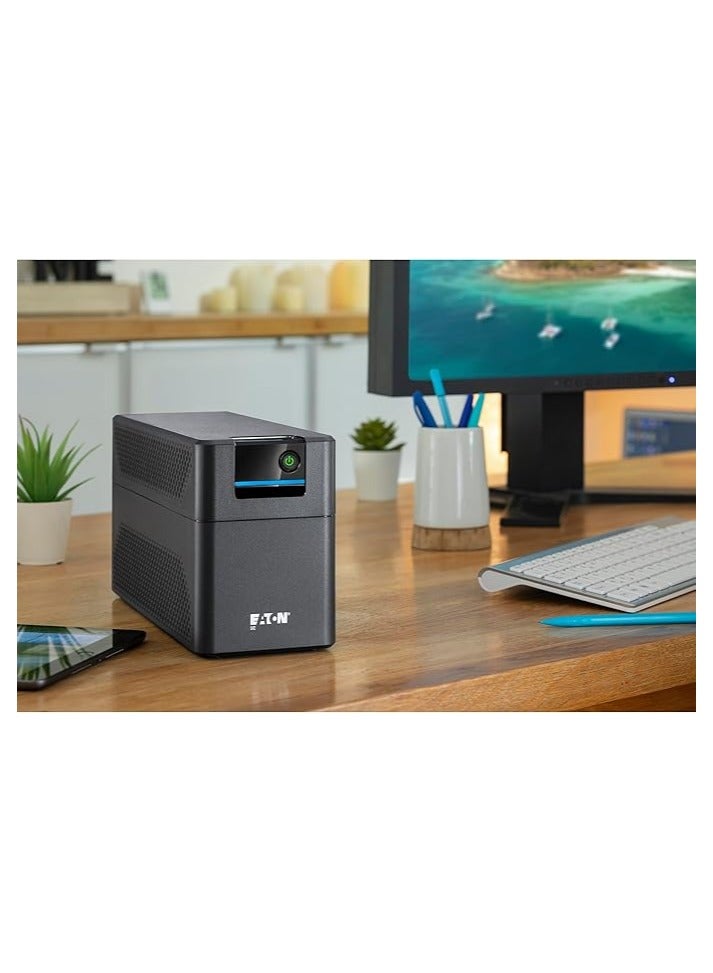 Eaton 5E G2 UPS - E Series - USB DIN - 1200VA - Black - Image 4
