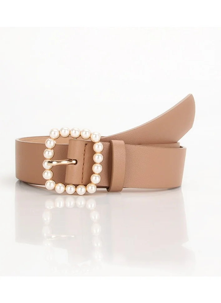 ELLA Pearl Buckle Waist Belt