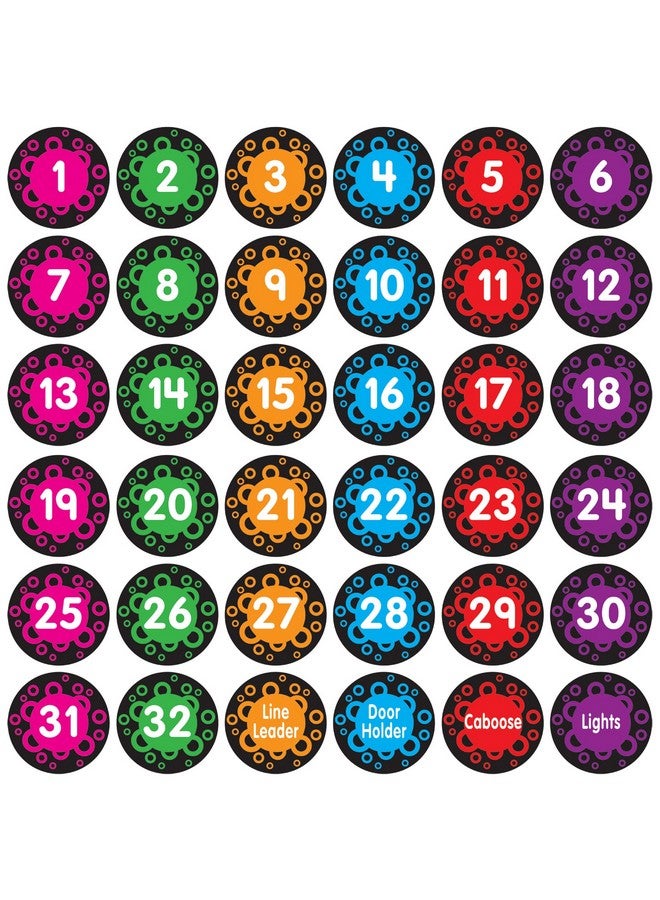 Really Good Stuff Ez Stick™ Classroom Lineup Helpers 36 Decals - Image 1