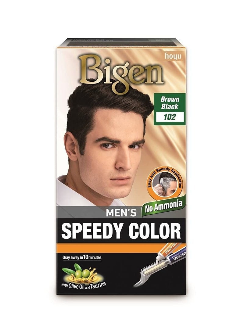 Bigen Speedy Color 102 Brown Black - Image 1