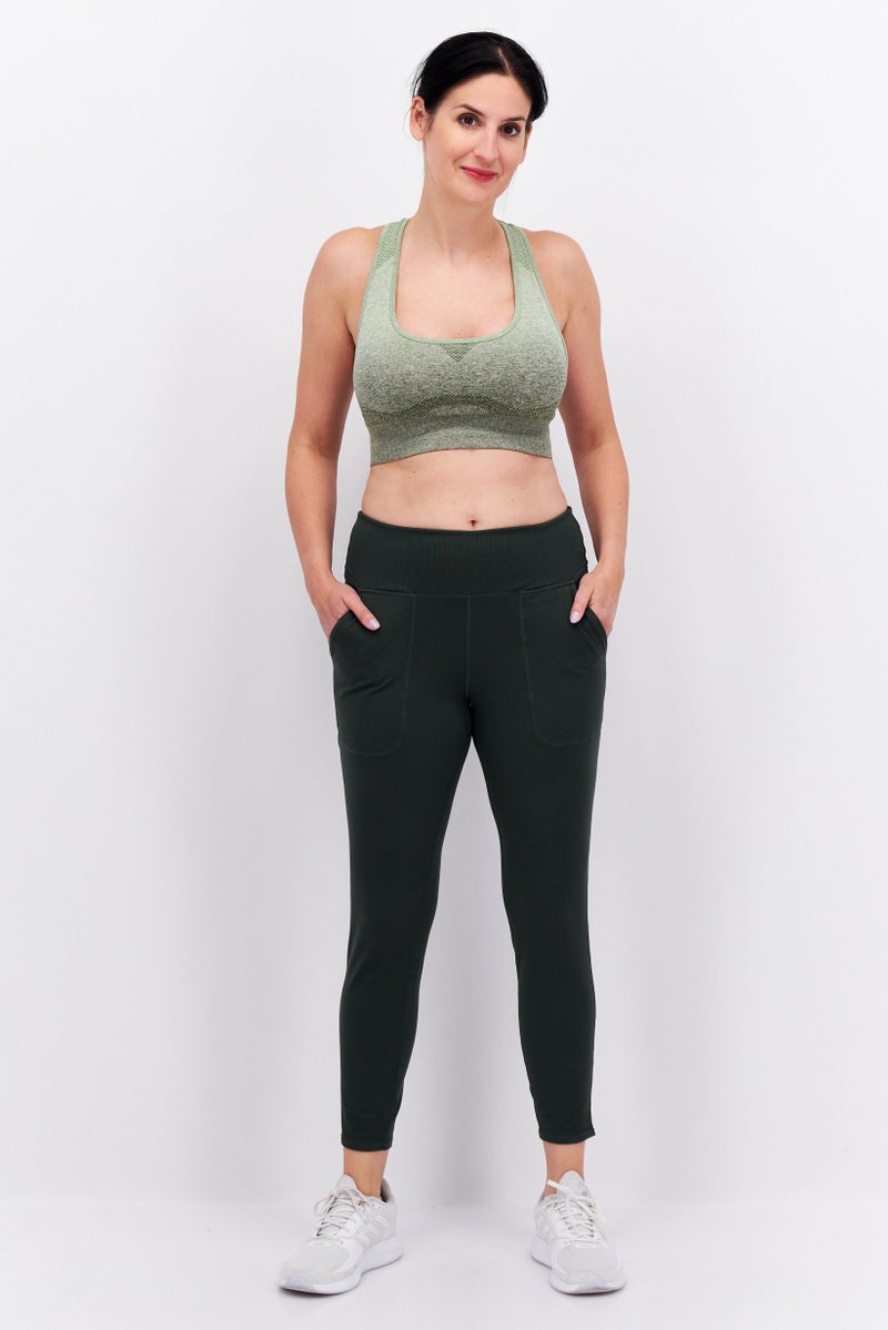 Sage Collective Women Sportswear fit Training Tight, Olive - Image 3