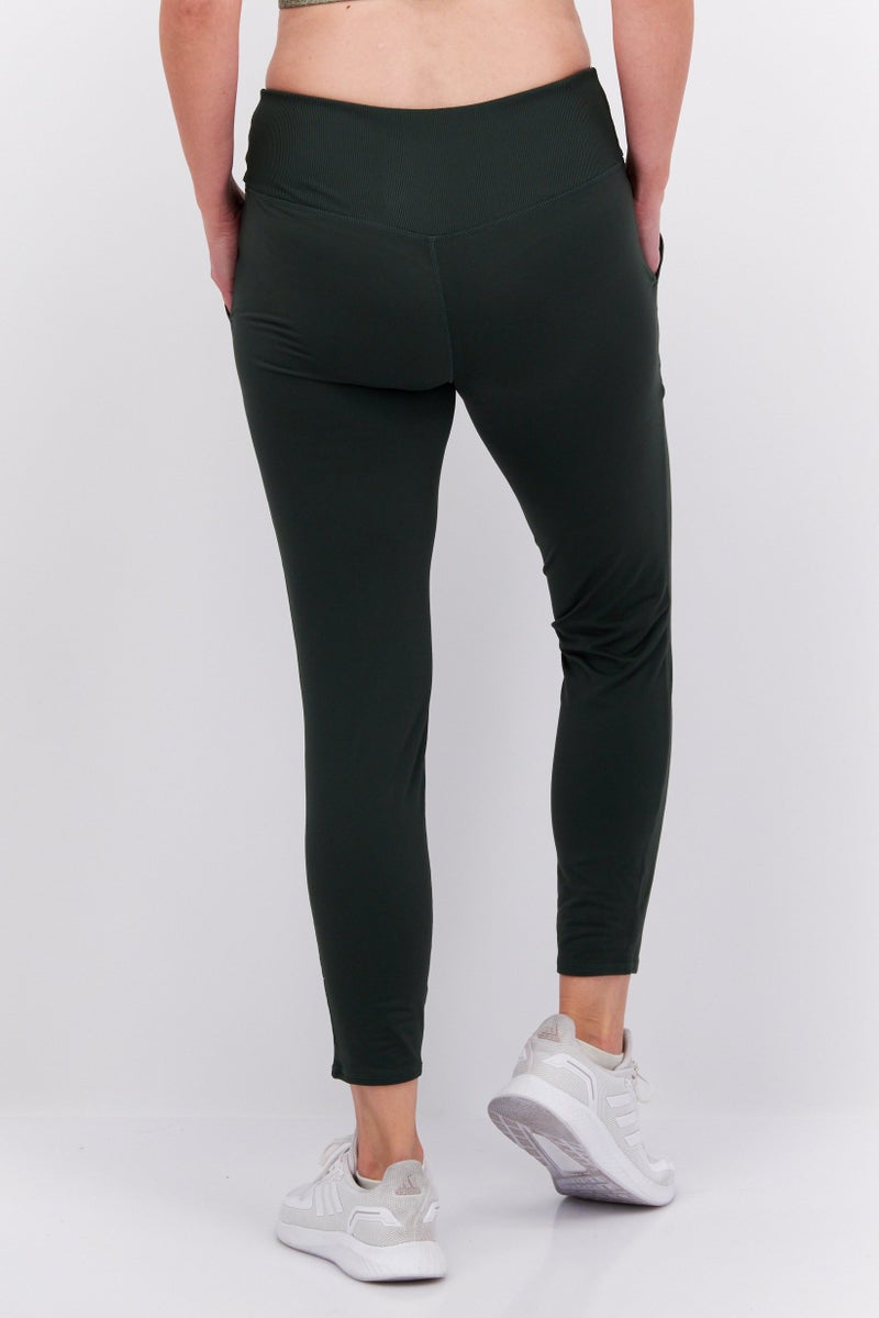 Sage Collective Women Sportswear fit Training Tight, Olive - Image 4