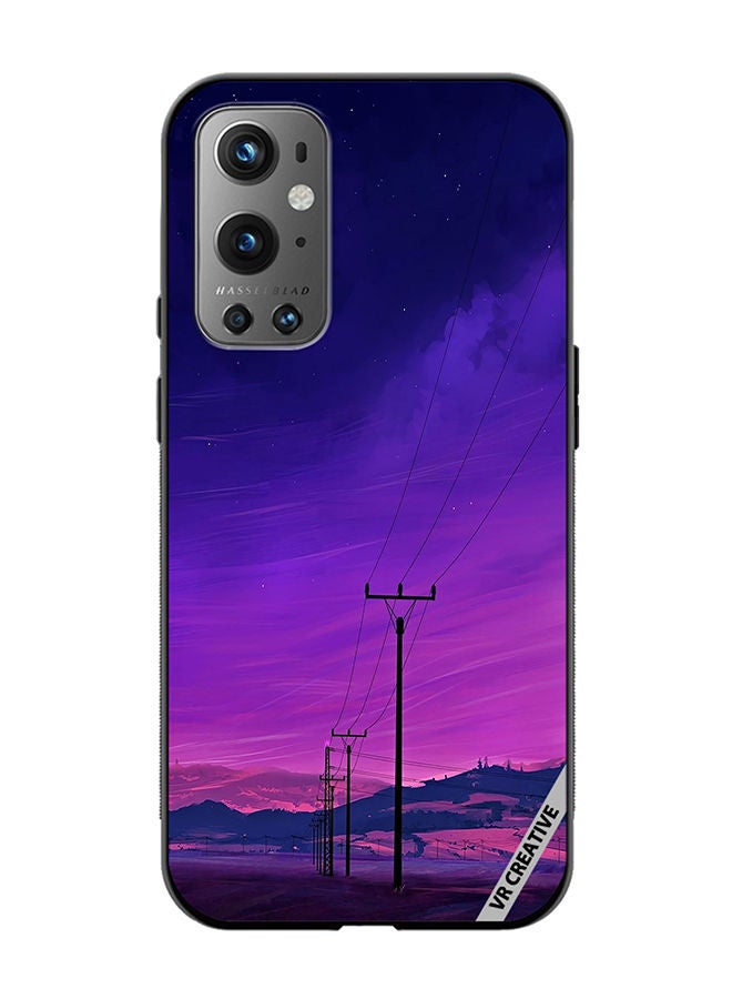 VR CREATIVE Protective Case Cover For OnePlus 9 Pro Nature Design Multicolour - Image 1