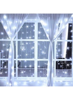Arabest Curtain Lights 300Led 3×3M Curtain String Lights With Remote 8 Lighting Modes Dimmable Timer Led Curtain Lights Fairy Lights With Usb Powered For Bedroom Party Wedding Home Decorations  - Image 5