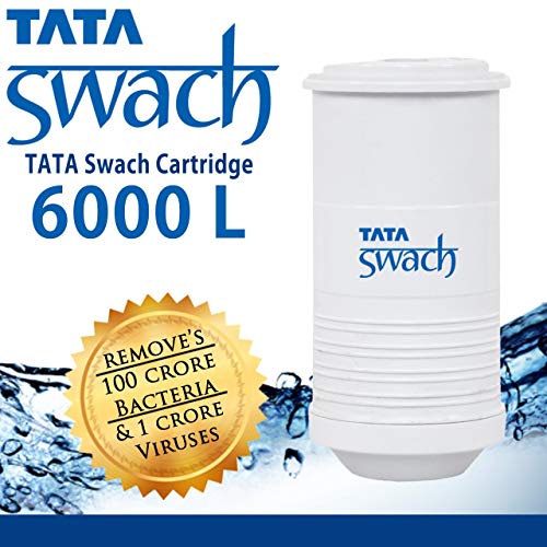 Tata Swach Bulb 6000-Litre Cartridge, 1 Piece, White, Hollow Fiber Membrane - Image 3
