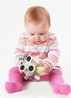 GT-Wheel Wooden Busy Cube for Toddlers 1-3 Year Old, Color May Vary  - Image 1